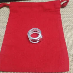 Streetwear Letter Lock Silver Plated Rings In Bulk -Cheap Jewelry Store 1676796416703467520