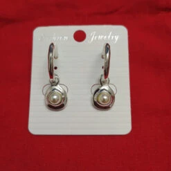 1 Pair Retro Classic Style Round Plating Inlay Copper Crystal Silver Plated Drop Earrings -Cheap Jewelry Store 1676796480406556672