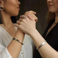 Retro Round Copper Plating Silver Plated Bangle -Cheap Jewelry Store 1676796564972113920