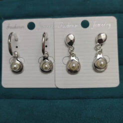 1 Pair Retro Classic Style Round Plating Inlay Copper Crystal Silver Plated Drop Earrings -Cheap Jewelry Store 1676796571766886400