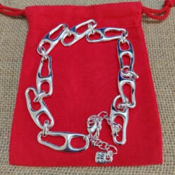 Simple Style Classic Style Letter Lock Copper Plating Silver Plated Bracelets Necklace 12 Simple Style Classic Style Letter Lock Copper Plating Silver Plated Bracelets Necklace -Cheap Jewelry Store 1676796593560489984