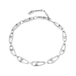 Simple Style Classic Style Letter Lock Copper Plating Silver Plated Bracelets Necklace 11 Simple Style Classic Style Letter Lock Copper Plating Silver Plated Bracelets Necklace -Cheap Jewelry Store 1676796633171496960