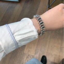 Sweet Water Droplets Copper Plating Inlay Crystal Silver Plated Bracelets -Cheap Jewelry Store 1676796845944344576