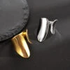 Simple Style Solid Color Sterling Silver Gold Plated Rings In Bulk -Cheap Jewelry Store 1676796930975469568