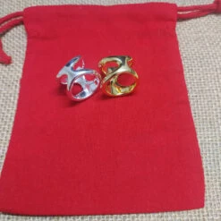 Retro Round Copper Plating Silver Plated Rings -Cheap Jewelry Store 1676796981483278336