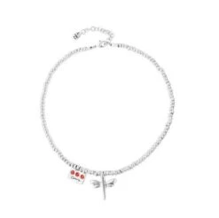 Sweet Animal Silver Plated Artificial Crystal Pendant Necklace In Bulk -Cheap Jewelry Store 1676798083951890432