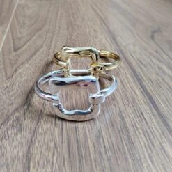 Simple Style Classic Style Square Copper Plating Silver Plated Bangle -Cheap Jewelry Store 1676798720252973056