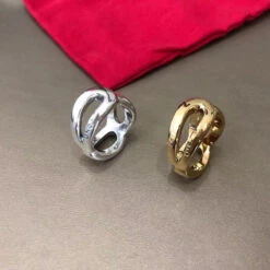 Simple Style Geometric Solid Color Copper Plating Silver Plated Rings -Cheap Jewelry Store 1676798883218460672