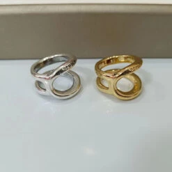 Simple Style Geometric Solid Color Copper Plating Silver Plated Rings -Cheap Jewelry Store 1676798973890924544 1