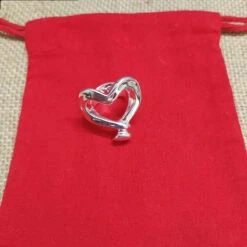 Streetwear Heart Shape Silver Plated Rings In Bulk -Cheap Jewelry Store 1676799007743152128