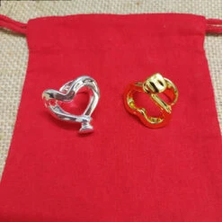 Streetwear Heart Shape Silver Plated Rings In Bulk -Cheap Jewelry Store 1676799040341282816