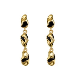 1 Pair Commute Solid Color Irregular Sterling Silver Drop Earrings -Cheap Jewelry Store 1676806081394905088