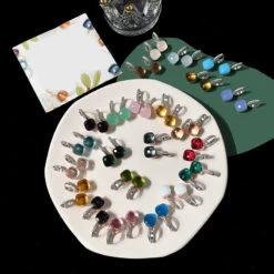 1 Pair Simple Style Artistic Square Inlay Sterling Silver Zircon Earrings -Cheap Jewelry Store 1677128397349851136