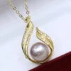 Elegant Simple Style Geometric Copper Inlay Freshwater Pearl Zircon Pendant Necklace 1 Elegant Simple Style Geometric Copper Inlay Freshwater Pearl Zircon Pendant Necklace -Cheap Jewelry Store 1677574158357237760