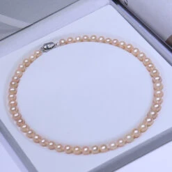 Elegant Lady Simple Style Solid Color Freshwater Pearl Necklace -Cheap Jewelry Store 1677576104254246912