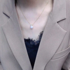 Simple Style Ball Copper Inlay Zircon Pendant Necklace -Cheap Jewelry Store 1677576327949062144