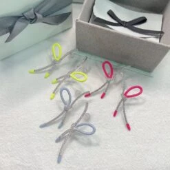 1 Pair Modern Style Streetwear Bow Knot Sterling Silver Ear Studs -Cheap Jewelry Store 1678694864348385280