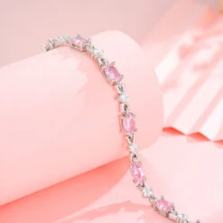 Elegant Sweet Geometric Sterling Silver Plating Inlay Crystal Bracelets -Cheap Jewelry Store 1678695029075480576