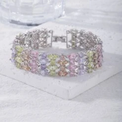 Simple Style Classic Style Round Copper Plating Hollow Out Inlay Zircon Bracelets 14 Simple Style Classic Style Round Copper Plating Hollow Out Inlay Zircon Bracelets -Cheap Jewelry Store 1679003739710689280