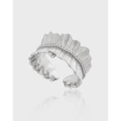 Casual Solid Color Sterling Silver Plating Inlay Zircon Open Rings -Cheap Jewelry Store 1679677971524358144 1