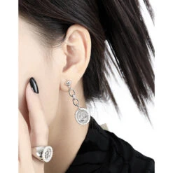 1 Pair Original Design Fish Tail Plating Inlay Sterling Silver Zircon Drop Earrings 10 1 Pair Original Design Fish Tail Plating Inlay Sterling Silver Zircon Drop Earrings -Cheap Jewelry Store 1679678319316045824