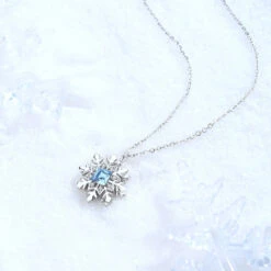 Simple Style Snowflake Sterling Silver Inlay Crystal Pendant Necklace 9 Simple Style Snowflake Sterling Silver Inlay Crystal Pendant Necklace -Cheap Jewelry Store 1680746488969433088 1