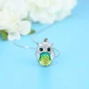 Simple Style Owl Sterling Silver Patchwork Pendant Necklace -Cheap Jewelry Store 1680747910549082112