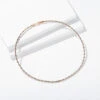 Simple Style Color Block Sterling Silver Plating Gold Plated Necklace -Cheap Jewelry Store 1681499905077678080