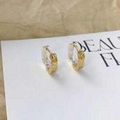1 Pair Elegant Simple Style Commute U Shape Plating Sterling Silver Earrings 9 1 Pair Elegant Simple Style Commute U Shape Plating Sterling Silver Earrings -Cheap Jewelry Store 1681499938619527168