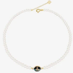 Lady Star Freshwater Pearl Sterling Silver Beaded Plating Necklace -Cheap Jewelry Store 1681500212381749248