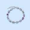 Glam Geometric Sterling Silver Plating Inlay Zircon Bracelets 2 Glam Geometric Sterling Silver Plating Inlay Zircon Bracelets -Cheap Jewelry Store 1681840537029709824