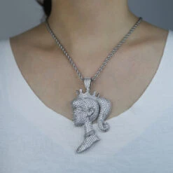 Princess Cartoon Character Copper Pendant Necklace In Bulk -Cheap Jewelry Store 1681840920598810624