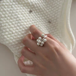 Elegant Lady Geometric Sterling Silver Plating Open Rings 10 Elegant Lady Geometric Sterling Silver Plating Open Rings -Cheap Jewelry Store 1681846614664286208