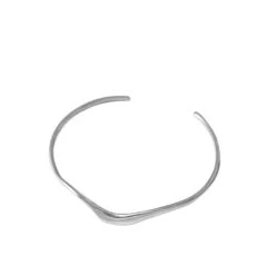 Elegant Waves Sterling Silver Cuff Bracelets -Cheap Jewelry Store 1681847780043264000