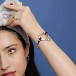 Retro Heart Shape Leather Rope Copper Patchwork Bracelets -Cheap Jewelry Store 1682608152564076544 1