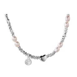 Lady Heart Shape Sterling Silver Plating Necklace -Cheap Jewelry Store 1683647043794505728